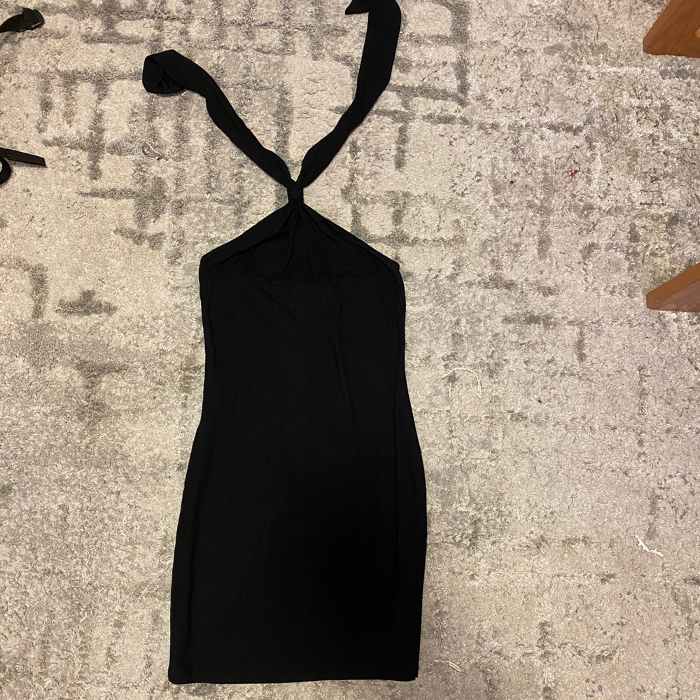 Reformation Mini Body-con Black Dress size small